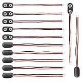 conector de bateria 9v a arduino Operación simple con tamaño compacto, batería de 9v de conexión rápida sin herramientas.