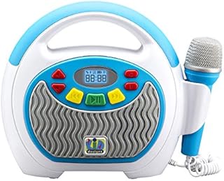 eKids KIDdesigns Mother Goose Club Bluetooth Sing Along Portable MP3 Player Real Mic 24 Songs Storesup to 16 Hours of Music 1 GB Built in Memory USB Port