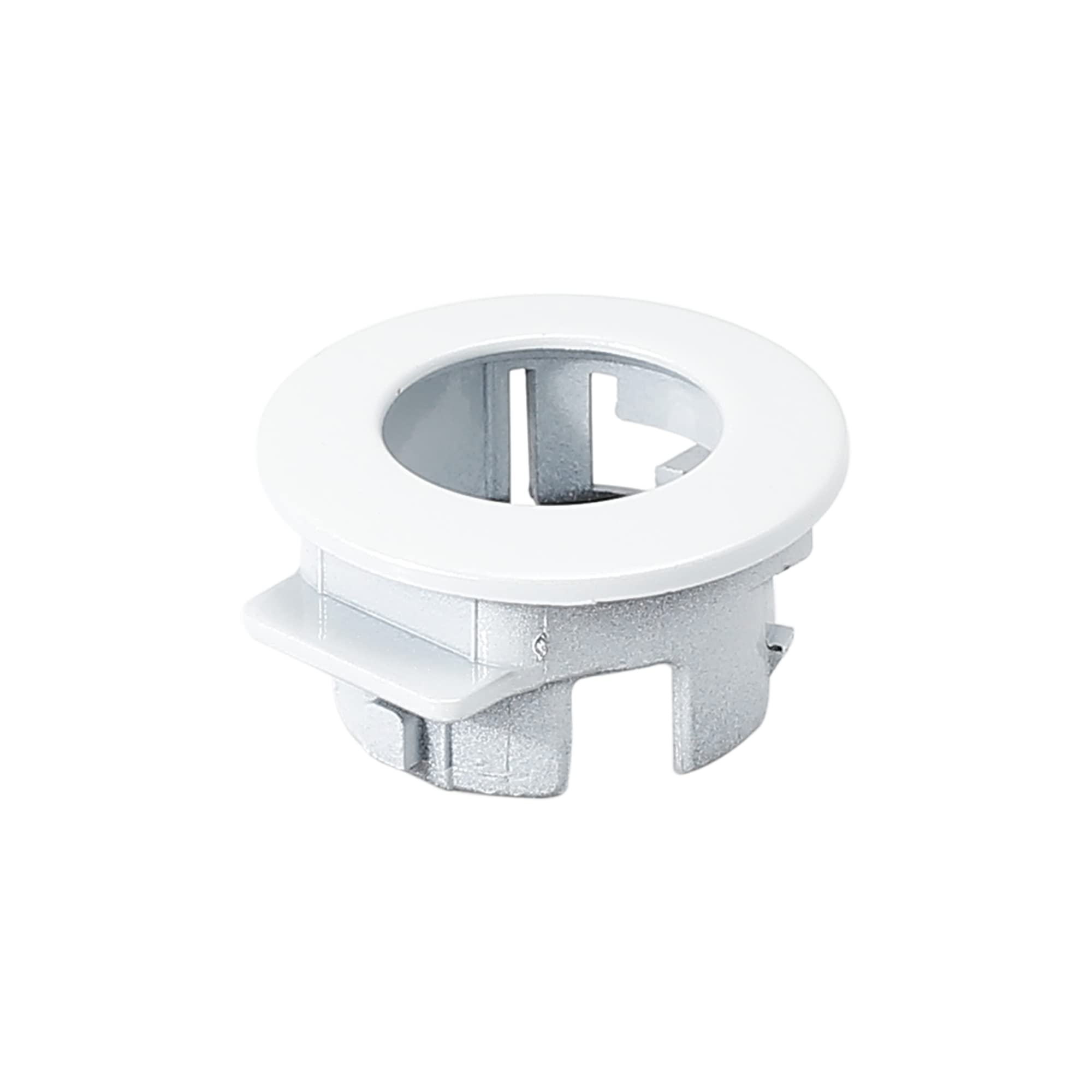 X AUTOHAUX 89348-28100 Car Bumper PDC Parking Assist Sensor Retainer Holder Bracket for Toyota White