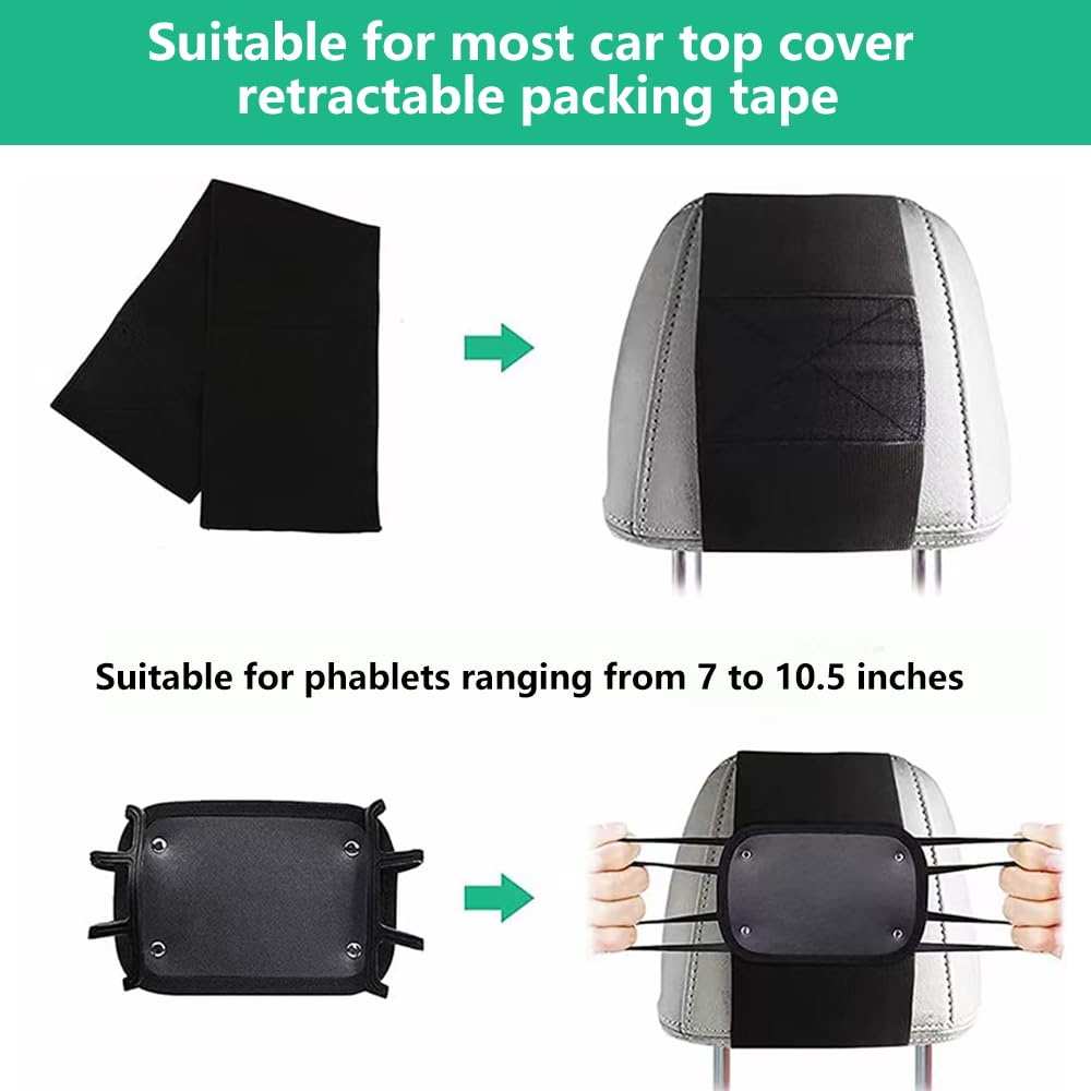 3 Size Car Headrest Mount Holder Seat Strap Case For Ipad Hanging