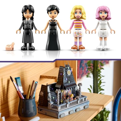 Lego Mercredi La Chambre De Mercredi Et Enid 76781 Lego La Boite - vue 9