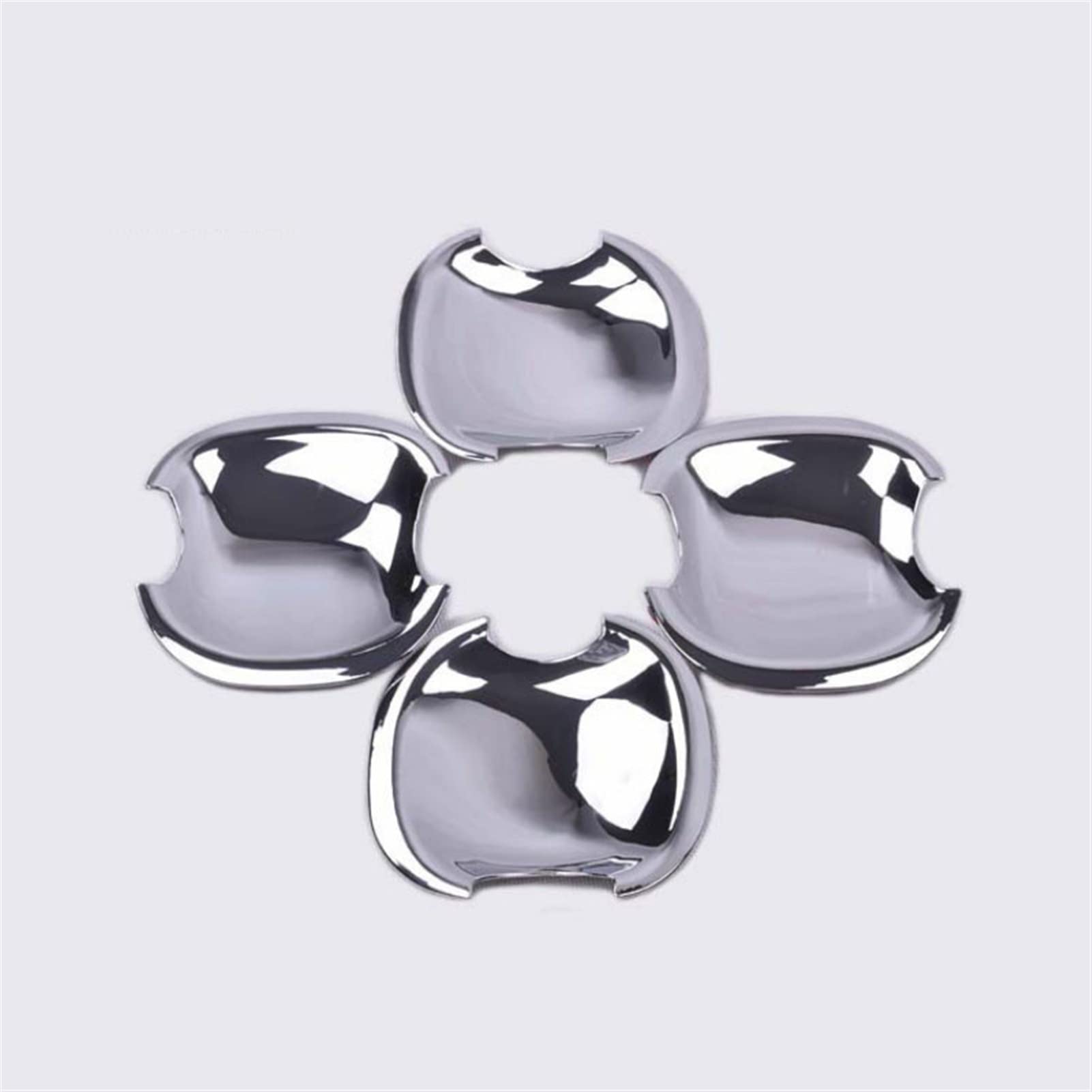 QWQTHGS Car Exterior Door Handle Cap for Corolla E140 E150 2007-2013 Chrome Handle Cover Trim Set Accessories Stickers Car Styling(1)
