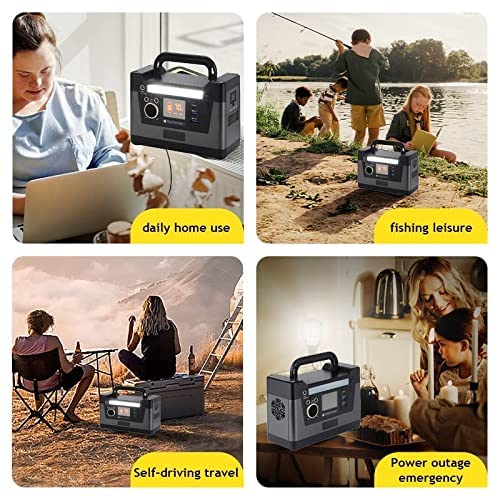 Centrale électrique Portable 37500mAh/135Wh AC/DC/USB/Type-C, générateur Solaire de Stockage d'énergie Mobile avec écran LCD pour Camping, Aventures en Plein air, Voyages en campin