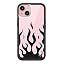 Flames | Pink & Black