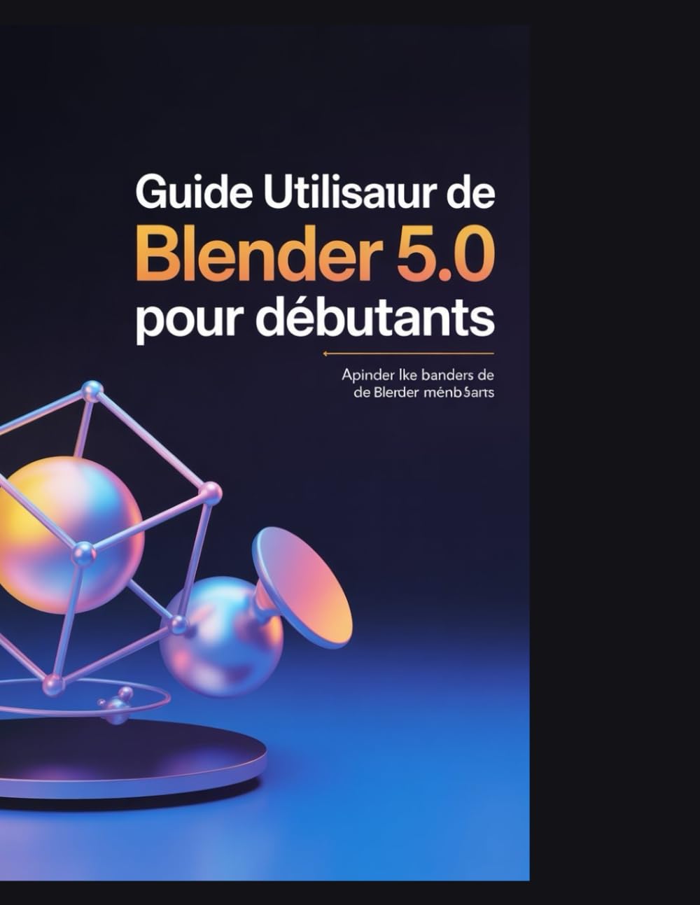 Guide utilisateur de Blender 5.0 pour débutants: Maîtrisez la création 3D : Apprenez la modélisation, l’animation et le rendu grâce à des projets pratiques et des flux de travail professionnels.