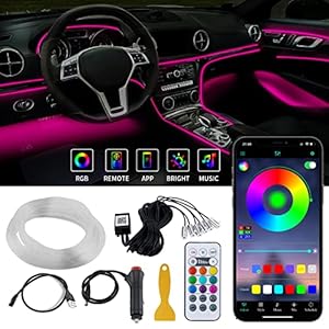 ATREPIN Car LED Interior Strip Ligh...