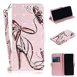 Paket: 1x PU leder handy fall abdeckung (ohne telefon) + Ein stift stift senden als zufall (geschenk für sie)
