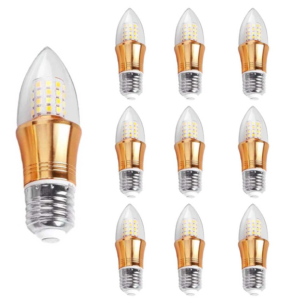 Paquete de 5/10 Bombillas Led de Maíz E27 de 12 W, 1200 Lm, Natural, 4000 K, Equivalente a Bombillas Incandescentes de 100 W, Bombilla Led de Maíz de Bajo Consumo E27 para Lámpara de Mes/War