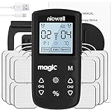 Unabhängige Modus Kontrolle Elektrostimulationsgerät:A / B-Doppelkanäle Steuern Sie die Intensität und die Zeit für Kanal A und Kanal B getrennt nach Ihrem eigenen Gefühl. Das tragbare Größendesign kann zu Hause, im Büro, im Auto oder auf Reisen verwendet werden.