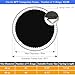 XATAMIO Trampoline Mat,Fits 8FT Frame,with 42 V-Rings and Spring Tool,Replacement Jumping Mat, Reinforce, UV-Resistant, Not Include Spring