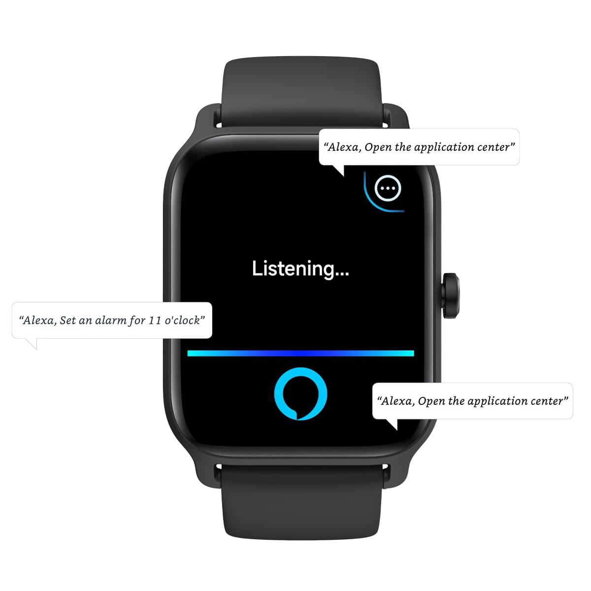 Prixton Orologio intelligente Smartwatch SWB29 per Uomo/Donna, 1.8”, Bluetooth, Assistente vocale Alexa, IP68 Impermeabile, Controllo della salute, Cardiofrequenzimetro/Contapassi/Sonno, iOS/Android