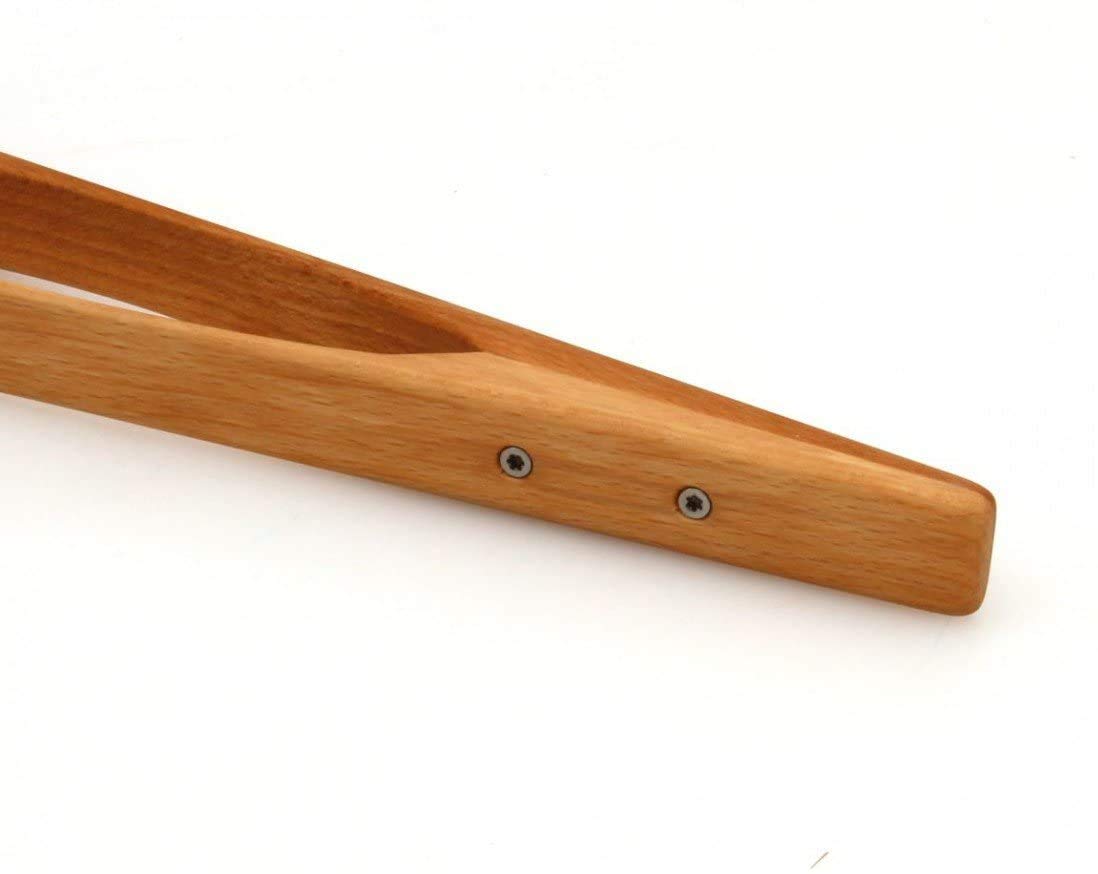 OZ-Goods Design-Grillzange 46 cm, inkl. Geschenkverpackung, Buche
