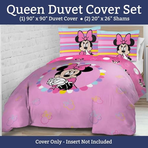 Funda de edredón infantil de Minnie Mouse súper suave para el descanso de niños 3