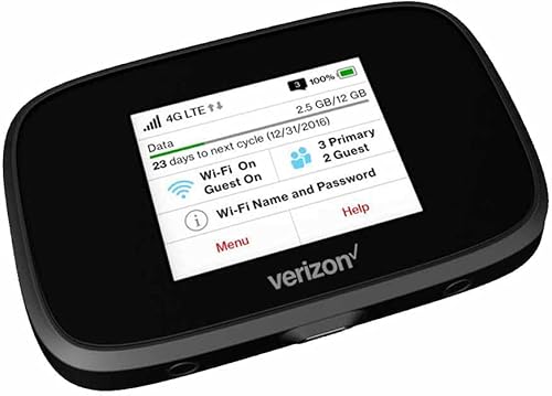 Vista 2 de Novatel Verizon Wireless Jetpack 7730L 4G LTE Hotspot móvil avanzado
