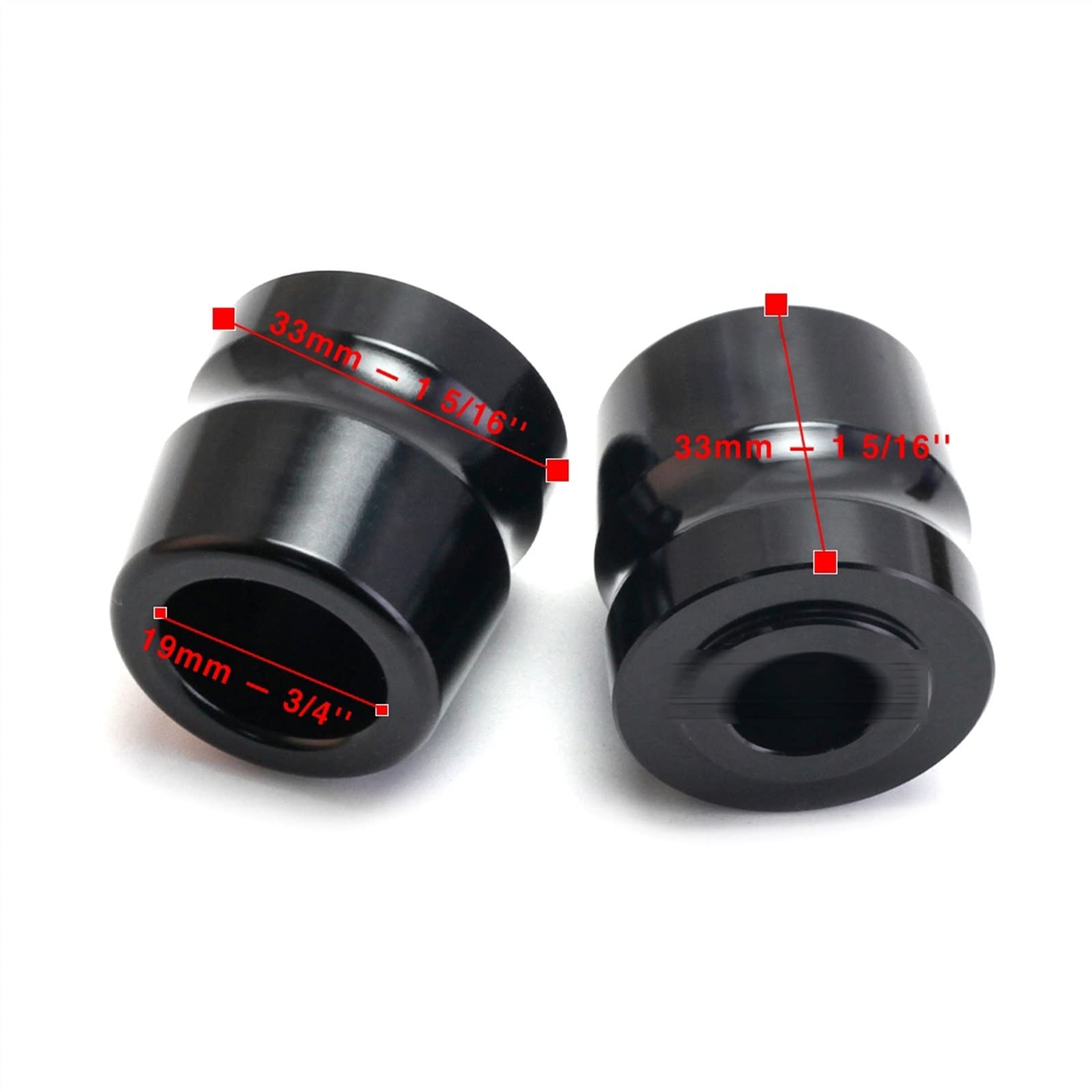 Contrappesi Manubrio Moto Per S1000RR HP4 S1000R 2010-2018/F800R 2015-2018 Accessori Moto CNC In Alluminio Manubrio Mano Grip Bar Ends Cap Slider(Black)