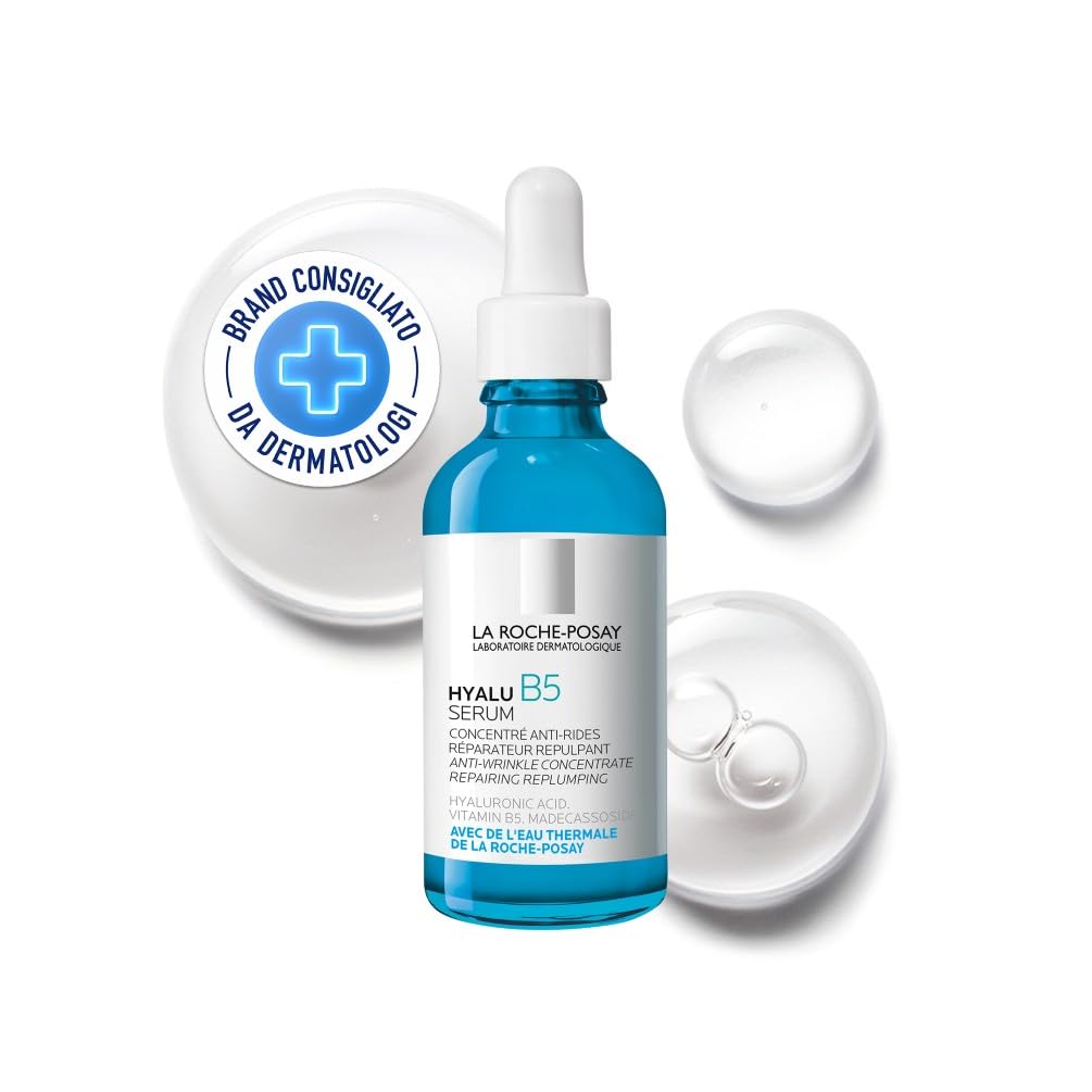 La Roche-Posay Hyalu B5 Siero Concentrato Anti-Rughe, Riparatore, 50 ml