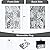 Wonnitar Outdoor Rugs 5x8, Waterproof Plastic Straw Rug for Patio Clearance, Reversible Large Outside RV Camping Mat Portable Tropical Front Porch Carpet for Backyard Park Deck (Grey/White, 5'x8')