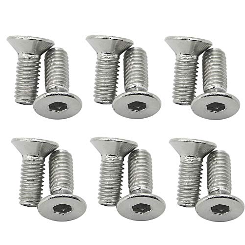 Alpha Rider 8 PCS M6x16 Innensechskant Senkkopfschrauben Auto Bremsscheiben Bremsscheiben Schrauben Edelstahl