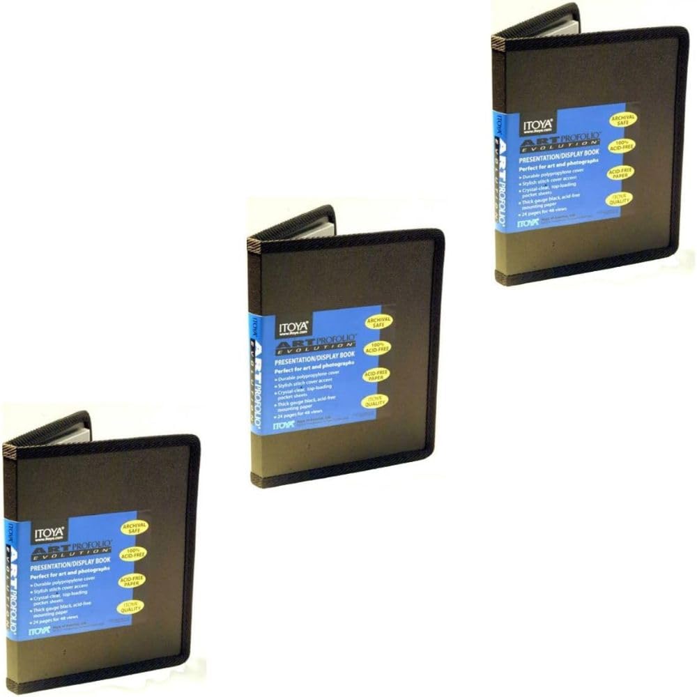 Itoya Art Profolio Evolution 8x10" EV-12-7 Pack of 3