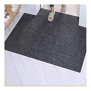 deurmat Deurmat Binnen Buiten Deurmat, kan op maat gemaakt worden Waterdicht, gemakkelijk schoon gestreepte deur…