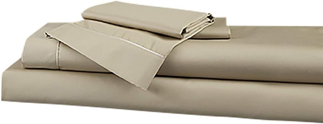 Nеw Arrіvаlѕ Degree 4 Dreamfit Made in The USA 100% Egyptian Cotton Sheets Set (Truffle, Queen)