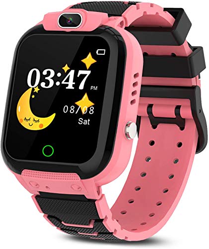 YBNY Kinderuhr Kids Smartwatch mit 7 Spielen, wasserdichte Uhr für Kinder mit MP3 & MP4 Player, Touchscreen Gaming Uhr Geschenk für 2-13 Jahre alte