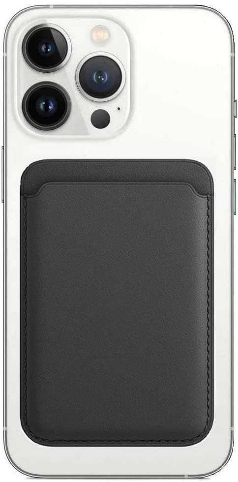 Magnetic Card Wallet Holder Designed for MagSafe Compatible with iPhone 16, iPhone 15, iPhone 14, iPhone 13, iPhone 12 Series Models (Black)-image-42