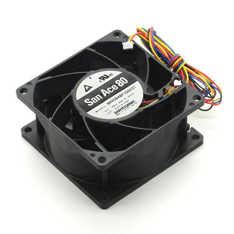 NZNYDNL Original 9HV0848P1G0031 8038 8cm 48V 0.85A 4-wire Large Airflow Inverter Fan