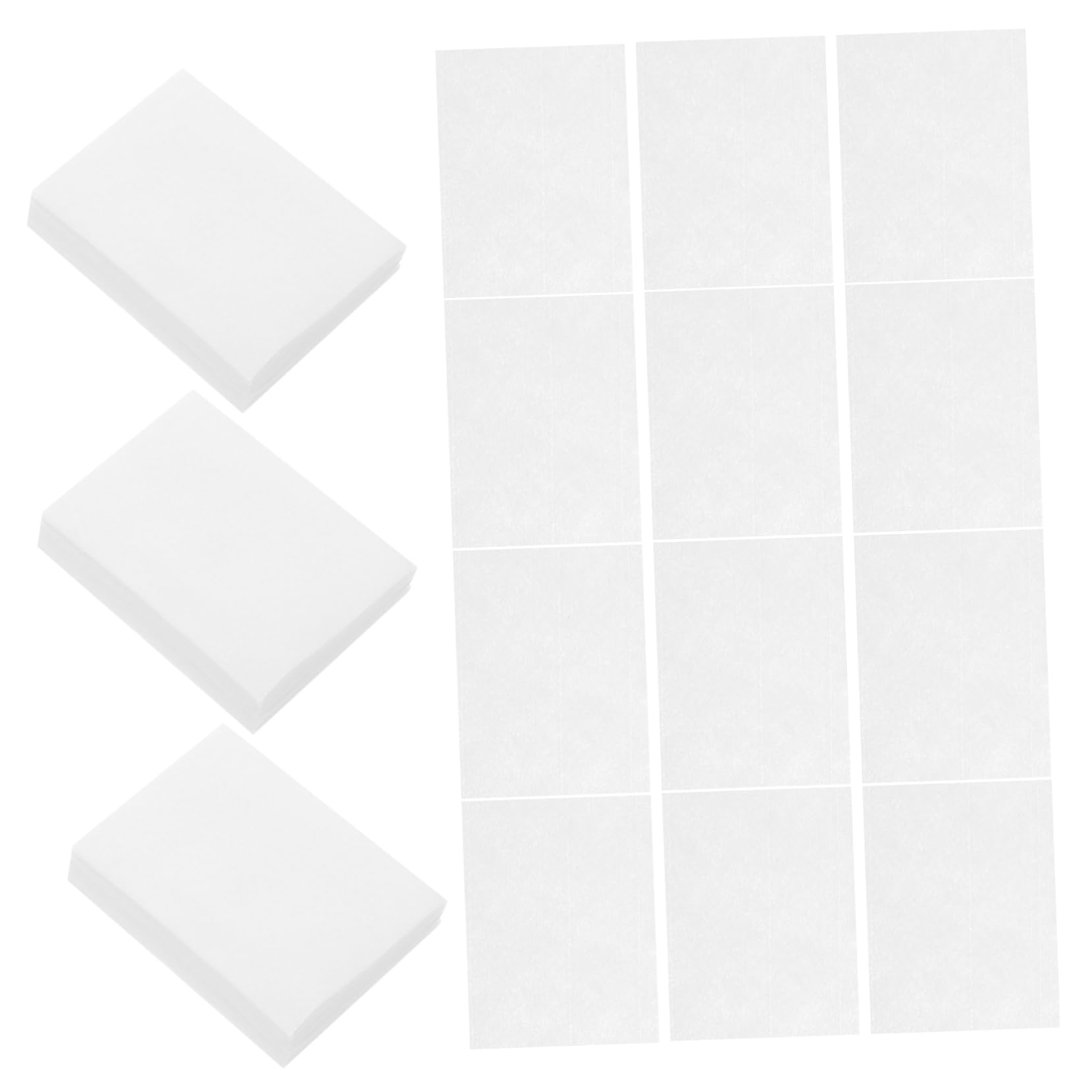 minkissy 100packungen Pack Baumwollpads Sanfte Abschminkpads Für Gesicht Für Tägliche Anwendung Für Make-up-entfernung Und Gesichtspflege Bequem Für Zuhause Und Reisen