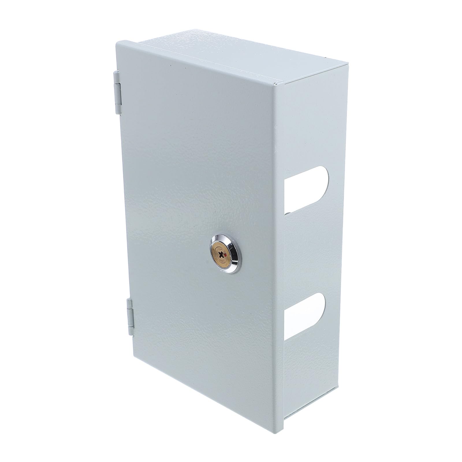 Caja de Enchufe con Cerradura para Carga Exterior, Plata