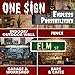 Elm Street Sign – Horror Movie Gifts and Collectibles, 16x4