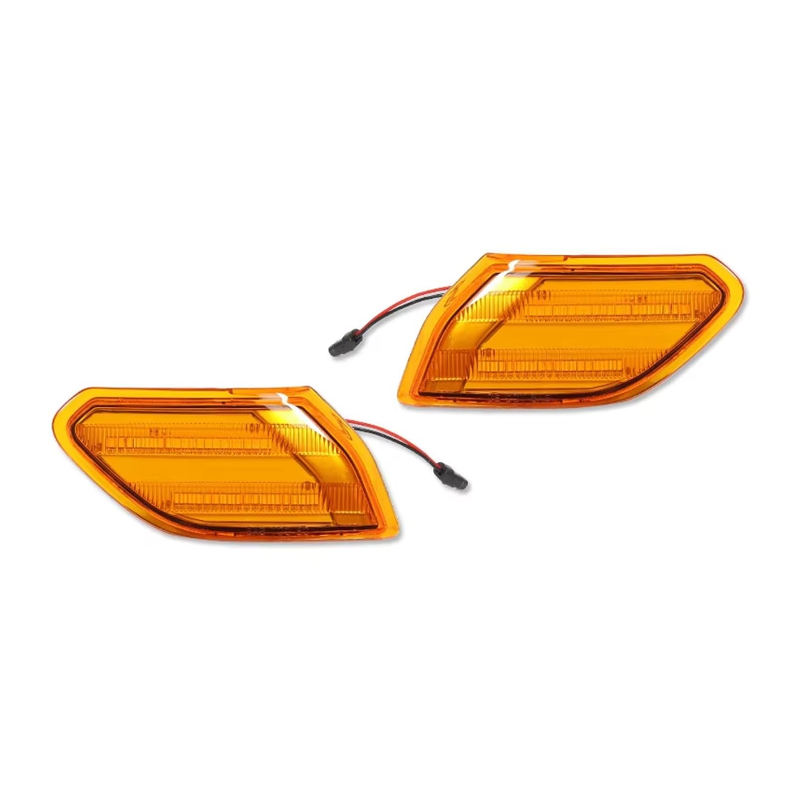 Intermitente Coche Para Jeep Para Wrangler Para JL 2018-2025 Para Gladiator Para JT 2 Uds Luz LED Intermitente Parachoques Delantero Coche Ámbar