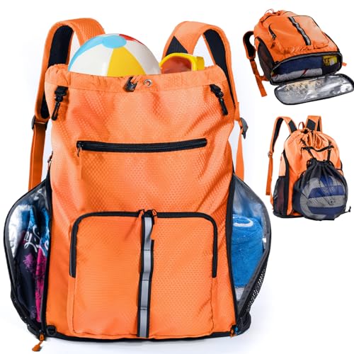 VIGEGARI Large Beach Backpack Sandproof