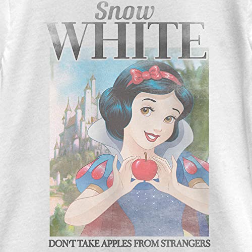 Girl's Snow White and the Seven Dwarfs Don't Take Apples From Strangers Poster T-Shirt2