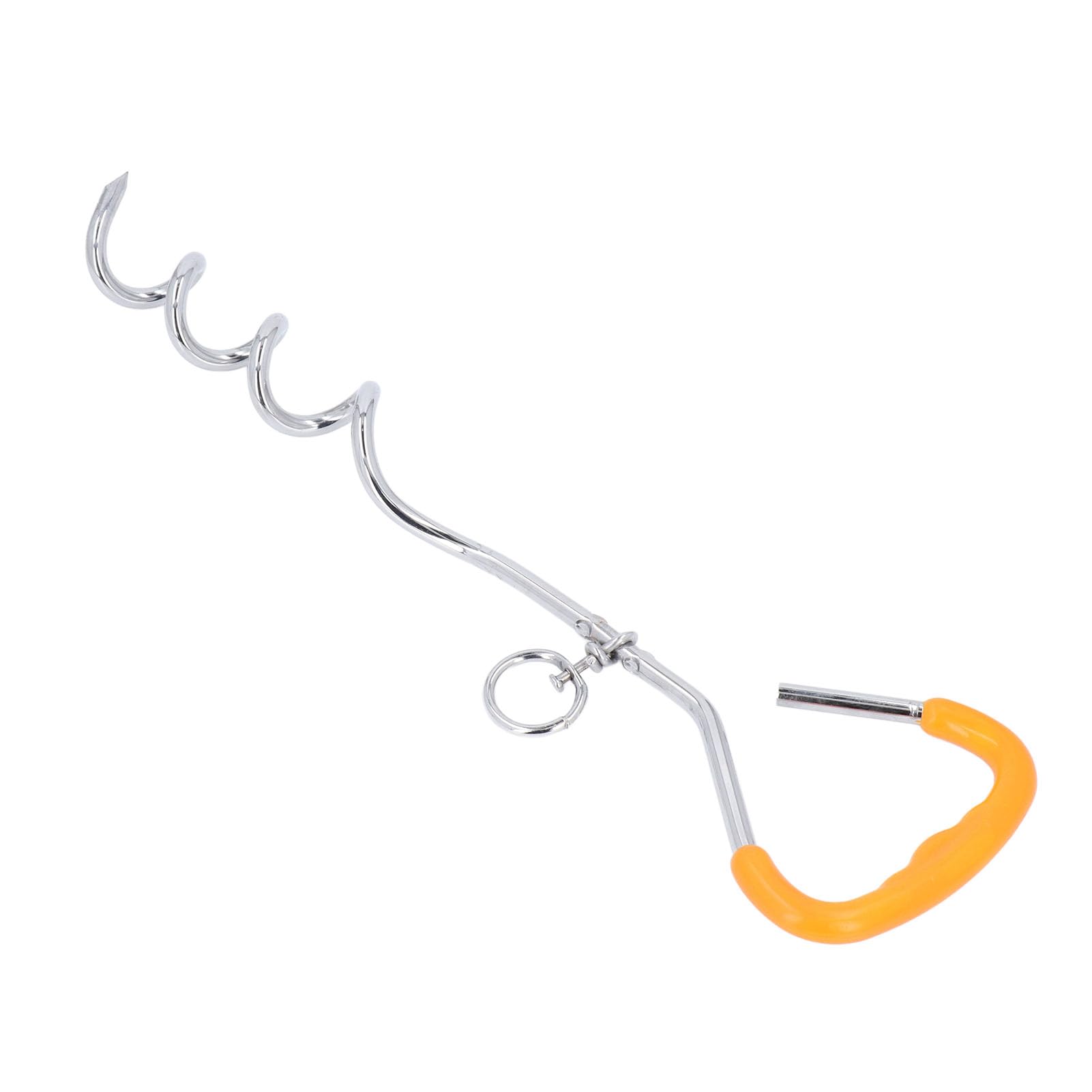 PASTO DEL CANE, CAVO CAVI CAVI DOGO COMPUTTO COMPUTTO FORMA MULIFUNZIONE PER CAMPIO PER CAMPAGGIO OUTDOOR (5mmx10m 0.2inx32.8ft Hook in lega di zinco a)