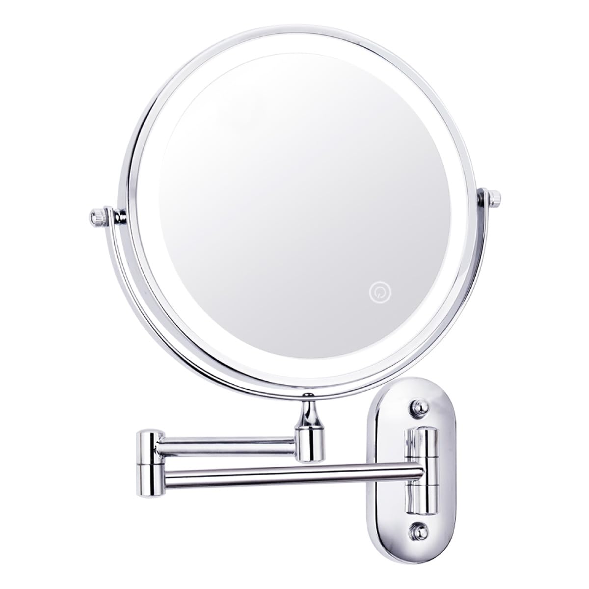 【新品・未開封】LED 化粧鏡 Amazon.co.jp: 永井興産 女優ミラー 化粧鏡 三面鏡 LEDライト付