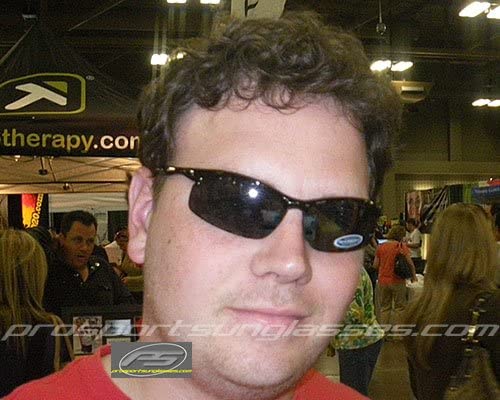 proSPORT Polarized Sunglass Men Women Light-Weight Semi-Rimless Frame Anti-Glare Smoke or Mirror Lens3