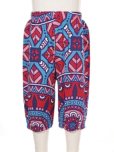 Little Girls Toddler Loose Pants Boys Kids Boho Harem Pants Bohemian Baggy Trousers for Dance Workout Sports3