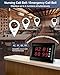 Restaurant Pager System 1200+ft Waiter Wireless Calling System Queuing System 15 Call Buttons with 1 Number Display Receiver 2 Wristwatches 1 Amplifier for Restaurants,Cafe,Bar,Hotel