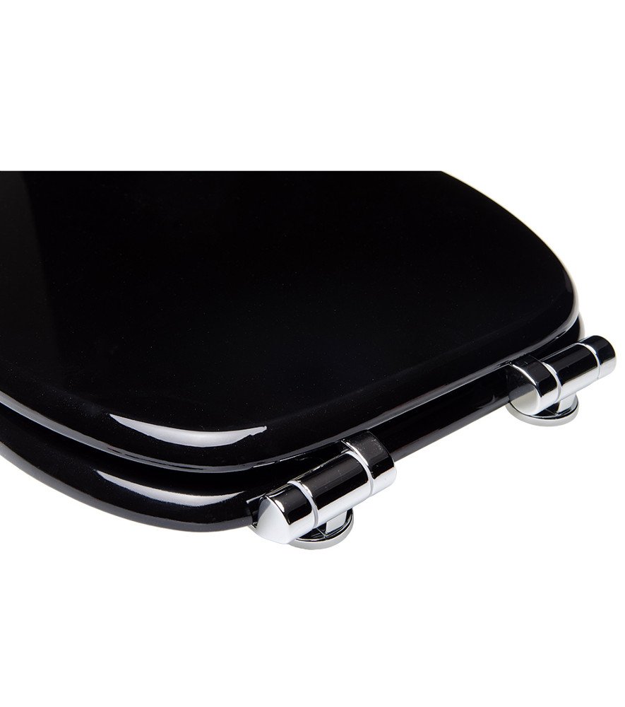 Sedile WC Con Chiusura Ammortizzata Sanilo - Legno Robustoe Design Zebra