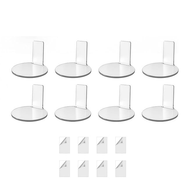 Foto 2 de 5 de Tsophreniq Soportes acrílicos resistentes para figuras, modelo de durabilidad, seguro, multifuncional