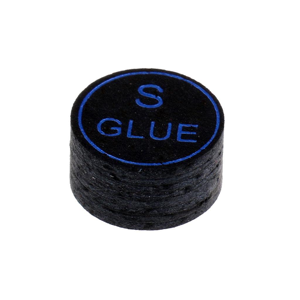 Pigskin Leather Billiard Pool Cue Tips Black 13mm Soft | Sporting Goods | Indoor Games | Billiards | Accessories & Déco | Cue Tips-image-36