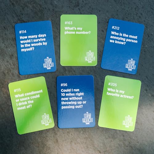 DSS Games The Best Friend Game: Think You Know Your Friends? [A Party Game | Card Game for Adults & Teens for Friends | Birthday Gift | Game Night] - image 3