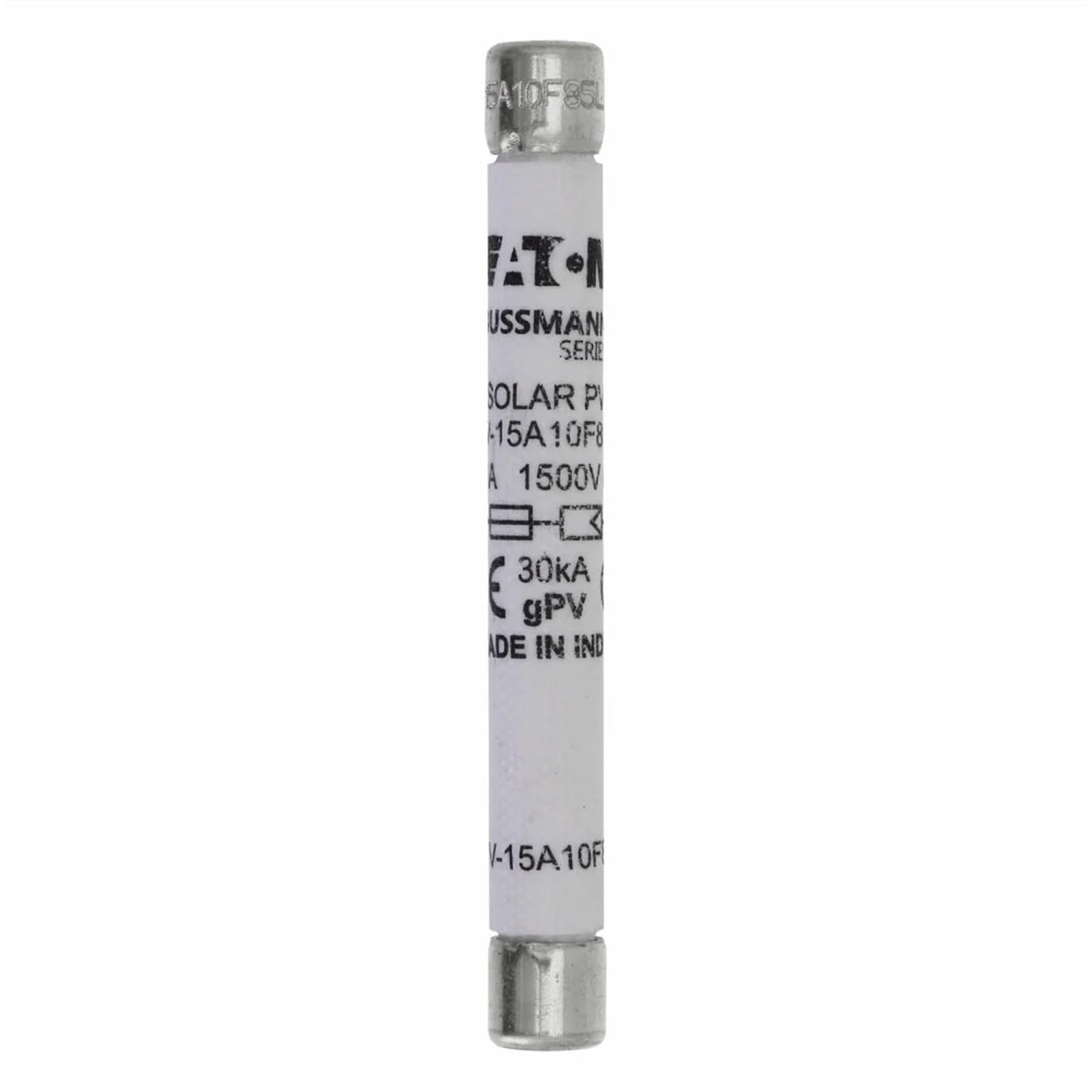 Portafusibili for Auto con Fusibile Termico Fusibile di Sicurezza a Bassa Tensione PV-3A/4A/10A/12A/15A/16A/20A/25A10F85L 1500VDC 10x85mm