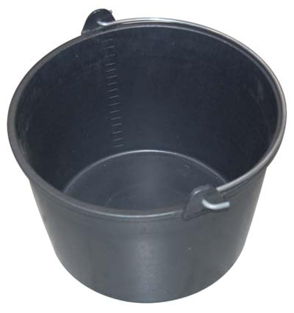 5PZ SECCHIO AGRICOLO VENDEMMIA STEFANPLAST PPL/ACCIAIO NERO LT 20