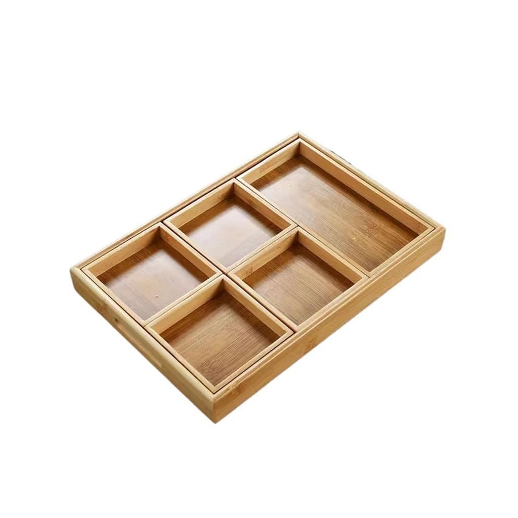 Vassoio per snack per tè pomeridiano, vassoio da pasticceria in stile cinese per casa e ristorante, perfetto per servire dolcetti e snack, ideale per riunioni e feste