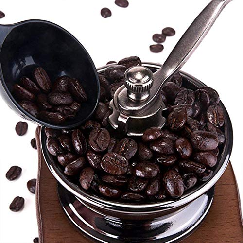 1 Stücke Manuelle Kaffeemühle Bohnen Mühle Mini Hand Gemahlener Kaffee Mit Griff Und Schublade Für Home Office Braun… – Bild 6
