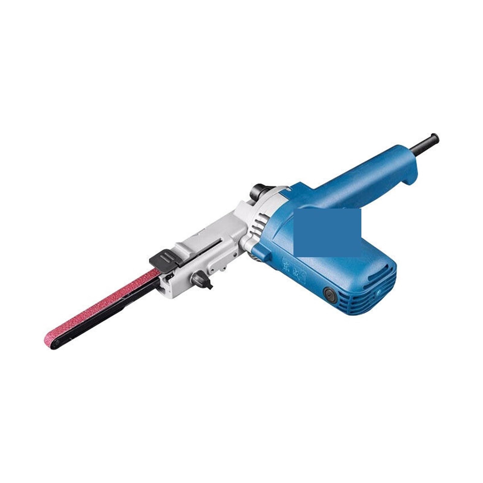 Szlifierka elektryczna 500W szlifierka taśmowa szlifierka taśmowa szlifierka kątowa z 9x533mm pasy szlifierskie do drewna Metal DIY szlifierka Wysoka prędkość, cichsza