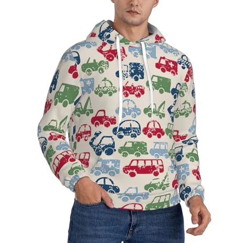 Sweat à capuche en polaire pour hommes chaud et confortable contre le froid