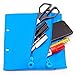 Produktbild Colorline 52811 - Mäppchen Rechteckiges Flugzeug mit 3 Spezialreißverschlüssen für Ringmappen und Halten Schulmaterial und Zubehör, Hellblau Farbe, Maßnahmen 23 x 18 cm